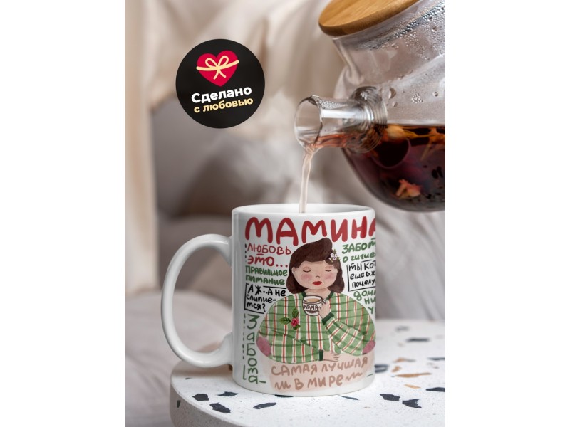 Кружка Мамина любовь это... День матери