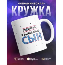 Кружка Любимый и воспитанный сын