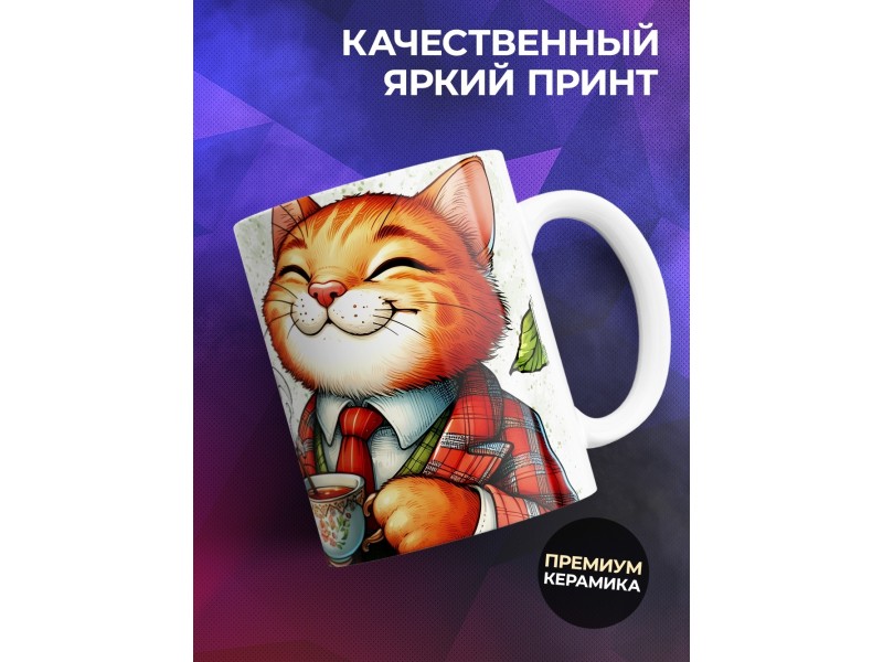 Кружка Прикольная / Чайный алкаш