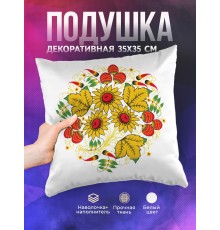 Декоративная подушка Гжель