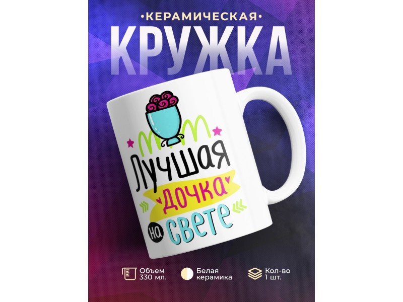 Кружка Лучшая дочка на свете