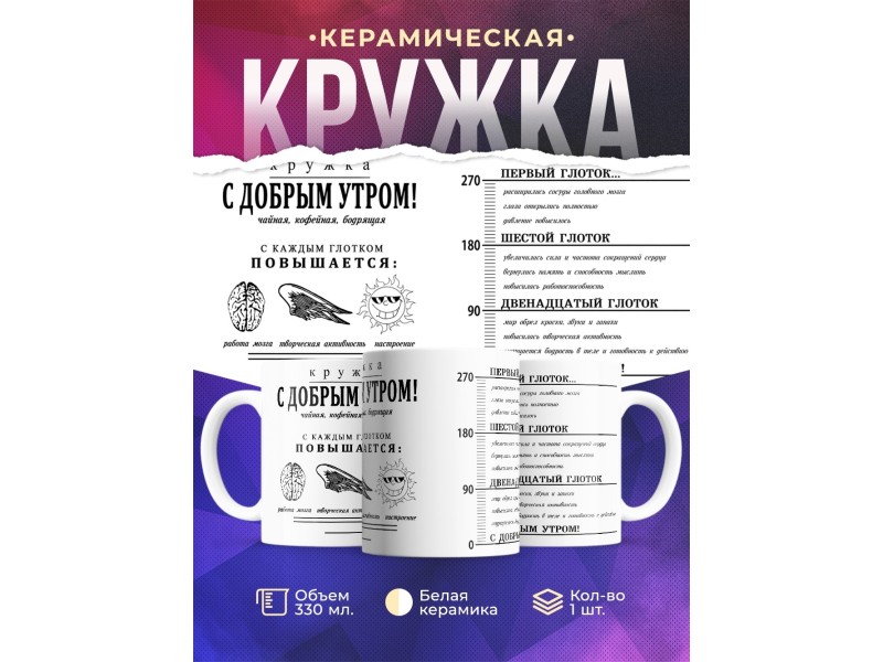 Кружка С Добрым Утром