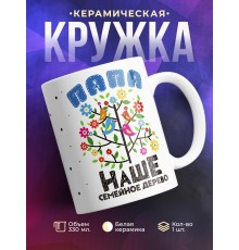 Кружка Семейное дерево. Папа