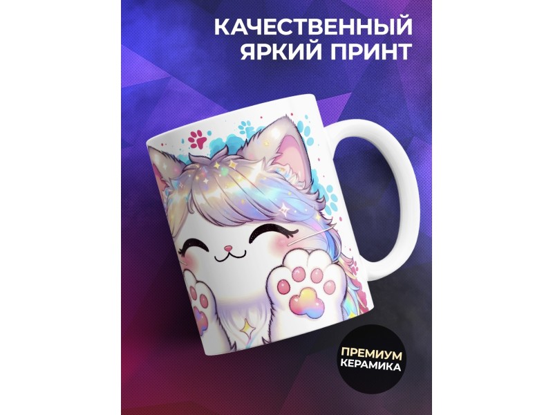 Кружка Таба лапа. Пью только я