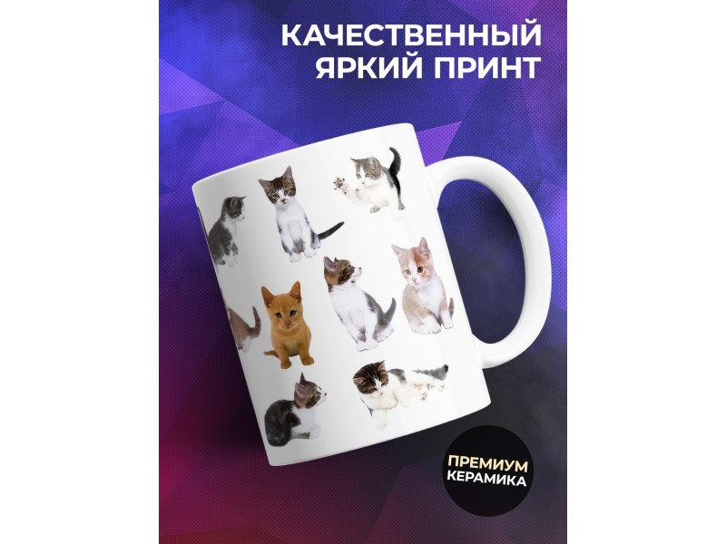 Кружка Котики мои наркотики