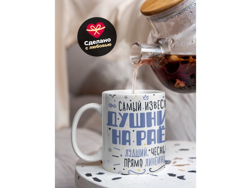 Кружка Прикольная / Самый известный душнила