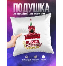 Декоративная подушка Russia.Moscow. Kremlin