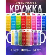 Кружка Таблица умножения. Столбики