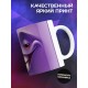 Кружка Рожица фиолетовая. Улыбка