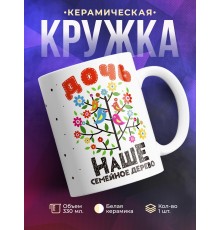 Кружка Семейное дерево. Дочь