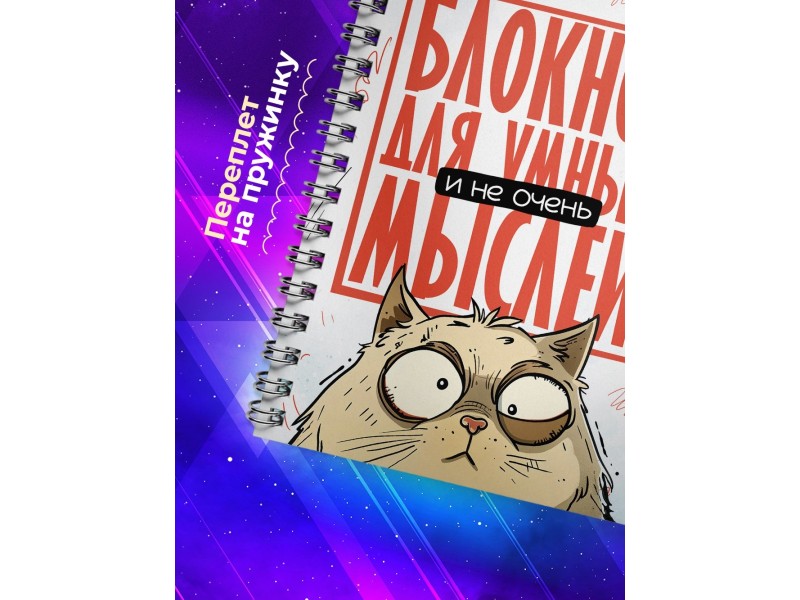 Блокнот Прикольный / Для умных мыслей