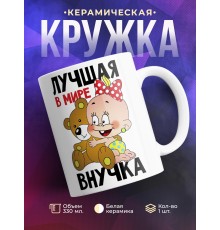Кружка Лучшая в мире внучка