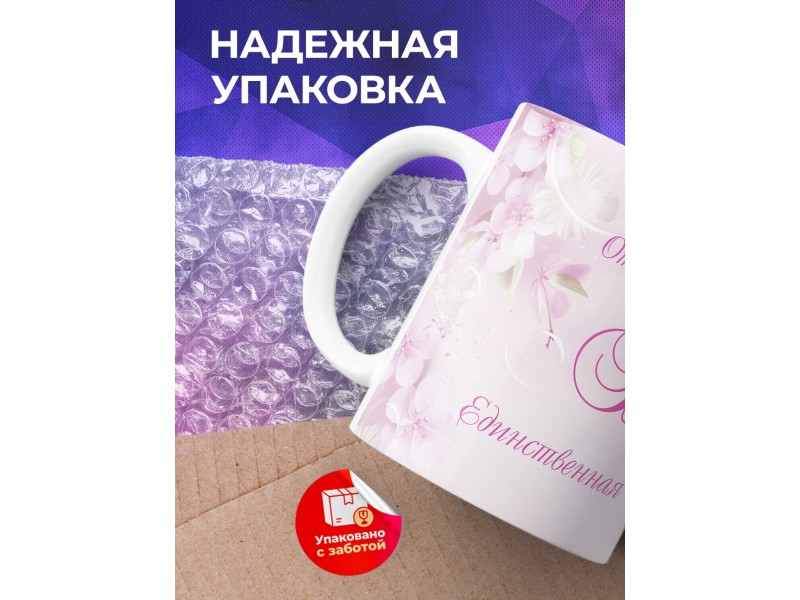 Кружка именная Виктория. Комплименты