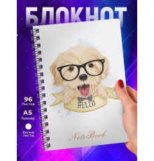 Блокнот Милый мальтипу мальчик