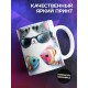 Кружка Я много работаю