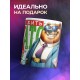 Кружка Мужчине / Желаю жить богато / Медведь