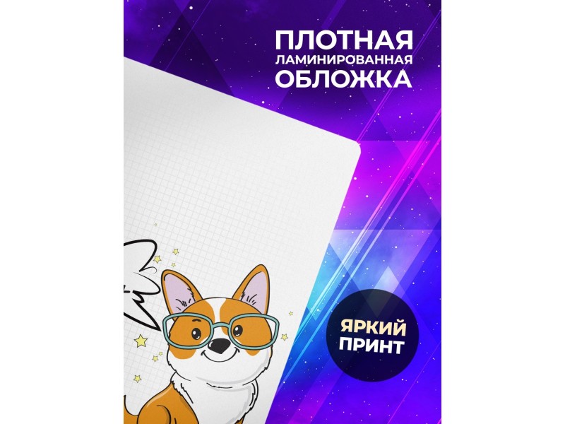 Блокнот Корги прикольный