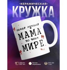 Кружка Самая лучшая мама во всем мире