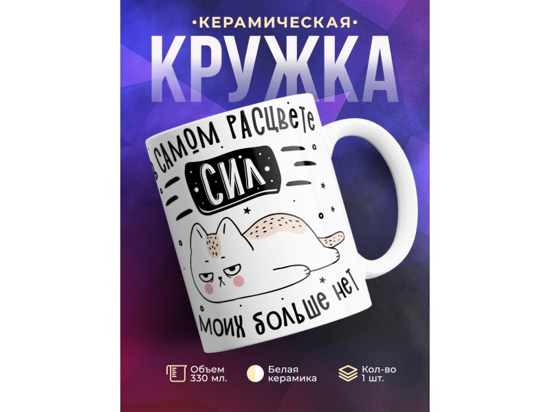 Кружка Сил моих больше нет