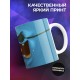 Кружка Рожица зеленая-пират
