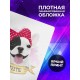Блокнот Милый французский бульдог девочка