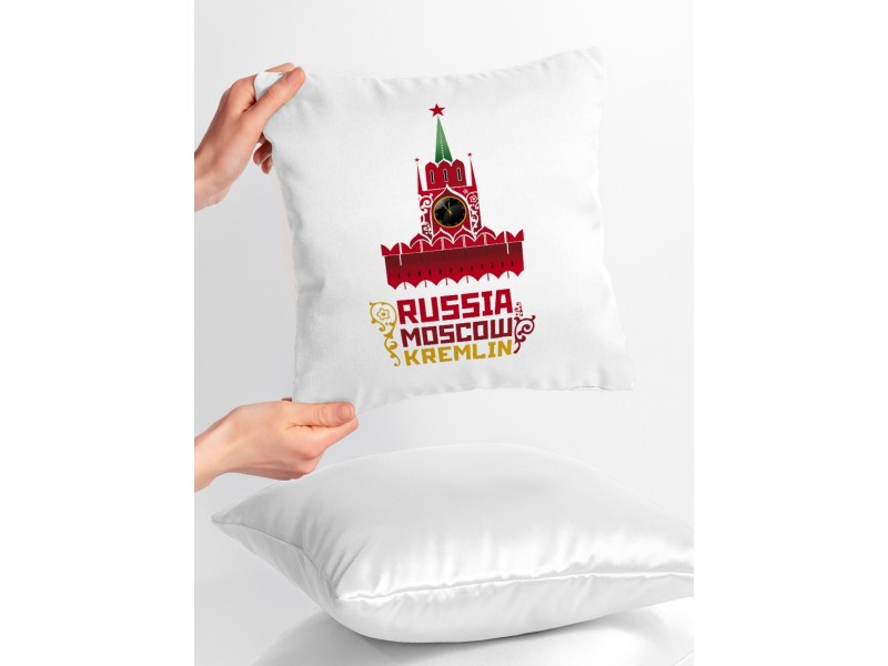 Декоративная подушка Russia.Moscow. Kremlin