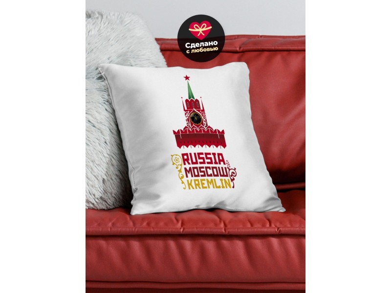 Декоративная подушка Russia.Moscow. Kremlin