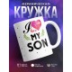 Кружка I love my son. Я люблю моего сына